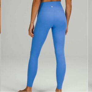 Lululemon Wunder Under High-Rise Tight 28" *Full-On Luxtreme Blue Nile size 14